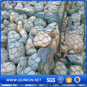 PVC coated hexagonal mesh Gabion box baskets