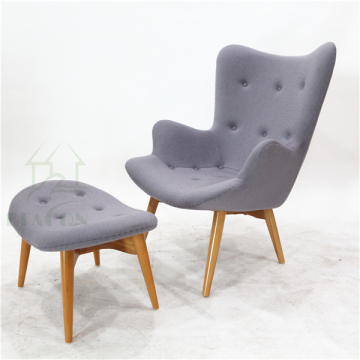 Classic Design Contour Chaise Lounge Chair