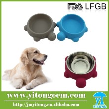 Dog products 100%food grade silicone pet bowl for sale