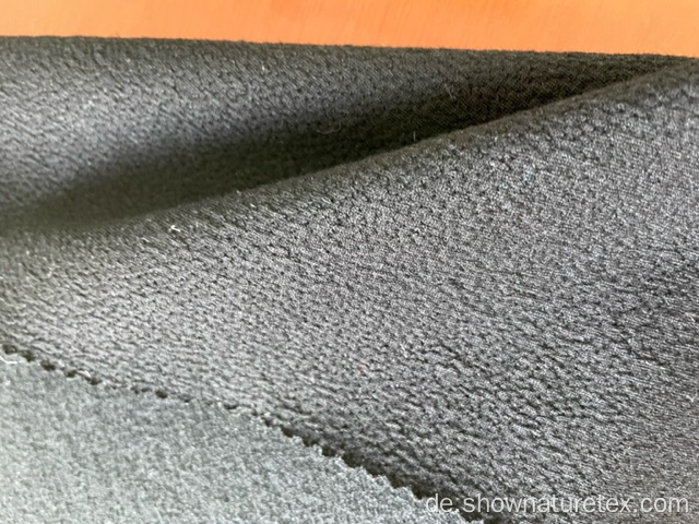 Jacquard Strickstoff Stoff Polyester Rayon Spandex Stoff für Mantel