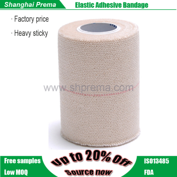 quality ensured competitive price elastic adhesive strapping bandage tape