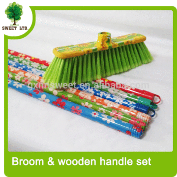 Floor cleaning brooms plastic bubber brooms