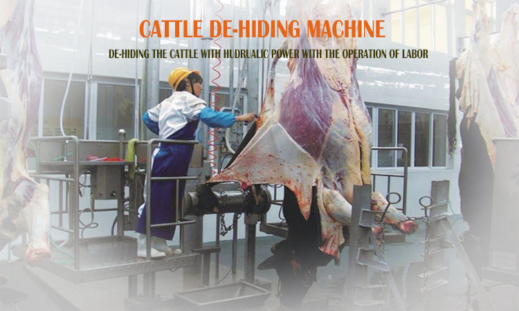 cattle dehiding machine