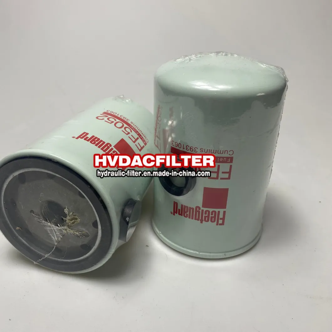 Replace Fleetguard Oil Filter Element Construction Machinery Equipment Parts FF5052 Diesel Filter