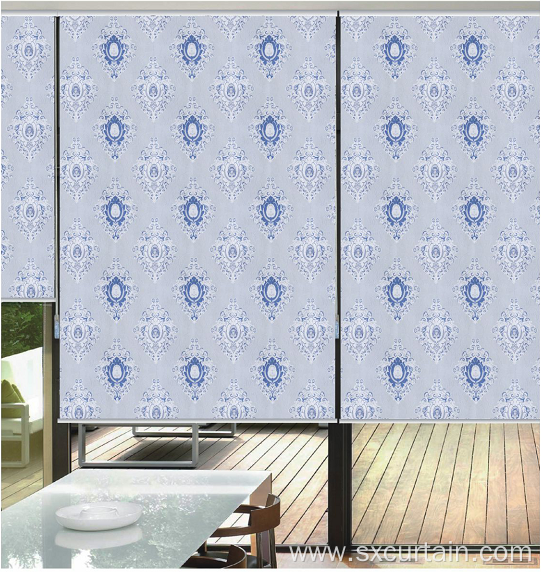 Roller Shade Blind Curtain Jacquard