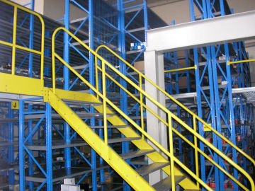 Heavy Duty Steel Mezzanine Racking Floor