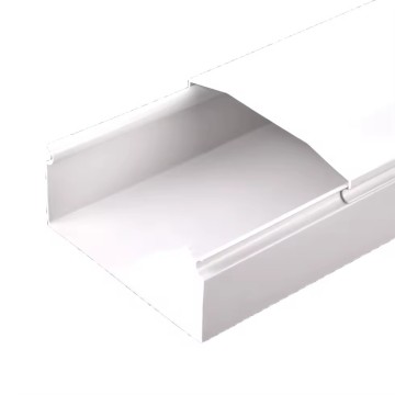 Cheap Price White Large Trunking 200*100mm 3.2mm Thick Electrical Cable Pvc Trunking