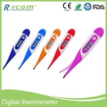 5 Colors Backlit Flexible Digital Thermometer Flexible Digital Thermometer
