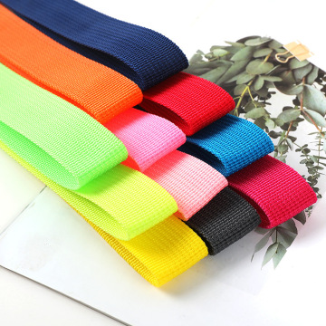 Custom Multicolor PP Ribbon - Heavy/Mid/Light Weight Polypropylene Webbing