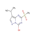 8-isopropil-2- (methylsulfonyl) pyrazolo [1,5-a] [1,3,5] triazin-4-ol CAS 1453187-12-6