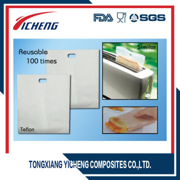 Reusable Sandwich Bags Free Sample Ptfe Toaster Bag