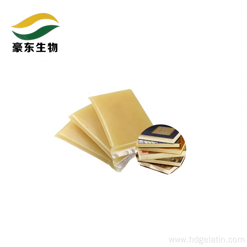 High viscosity animal jelly glue