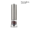 Electric Salt And Pepper Mill Glass Bottom