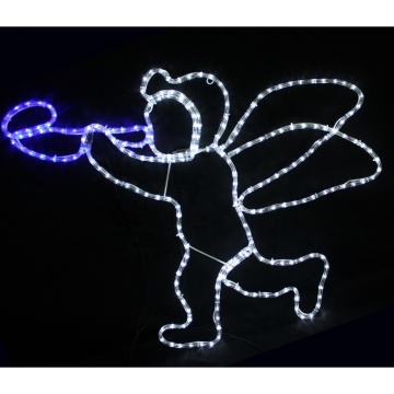 Outdoor Lighted Christmas Angel Decorations