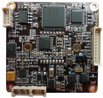 Intelligence Ir Control 38 * 38 650tvl Rj10 Dsp + Sony 639 Ccd Board Camera Osd Control