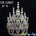 Jingling Crown AB Rhinestone Tiaras y coronas de la boda