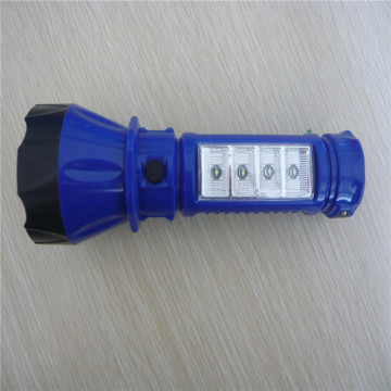 Rechargeable Led Emergency Plastic Flashlights