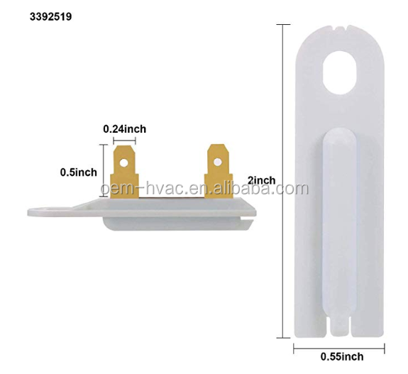 dryer heating element with thermostat heat element 8544771 & 279973 & 3392519 & 279816 electric heating element