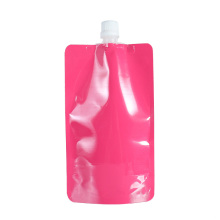 package plastic stand up pouch nozzle bag