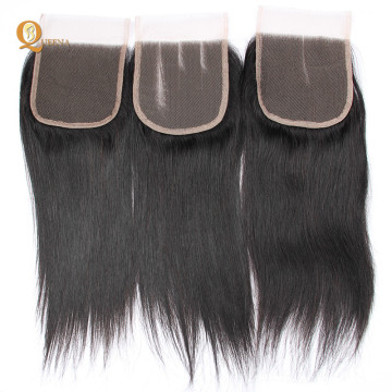 Best Quality Hair Aligned Cuticle Virgin Hair Wholesale Bundles and Closure Set Virgin Indian Hair Weave Top Closure