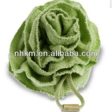 Bamboo Fiber Bath Sponge Bath Ball In Flower Shape