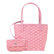 Double-Sided Designer Leather Shoulder Bag with Card Holders