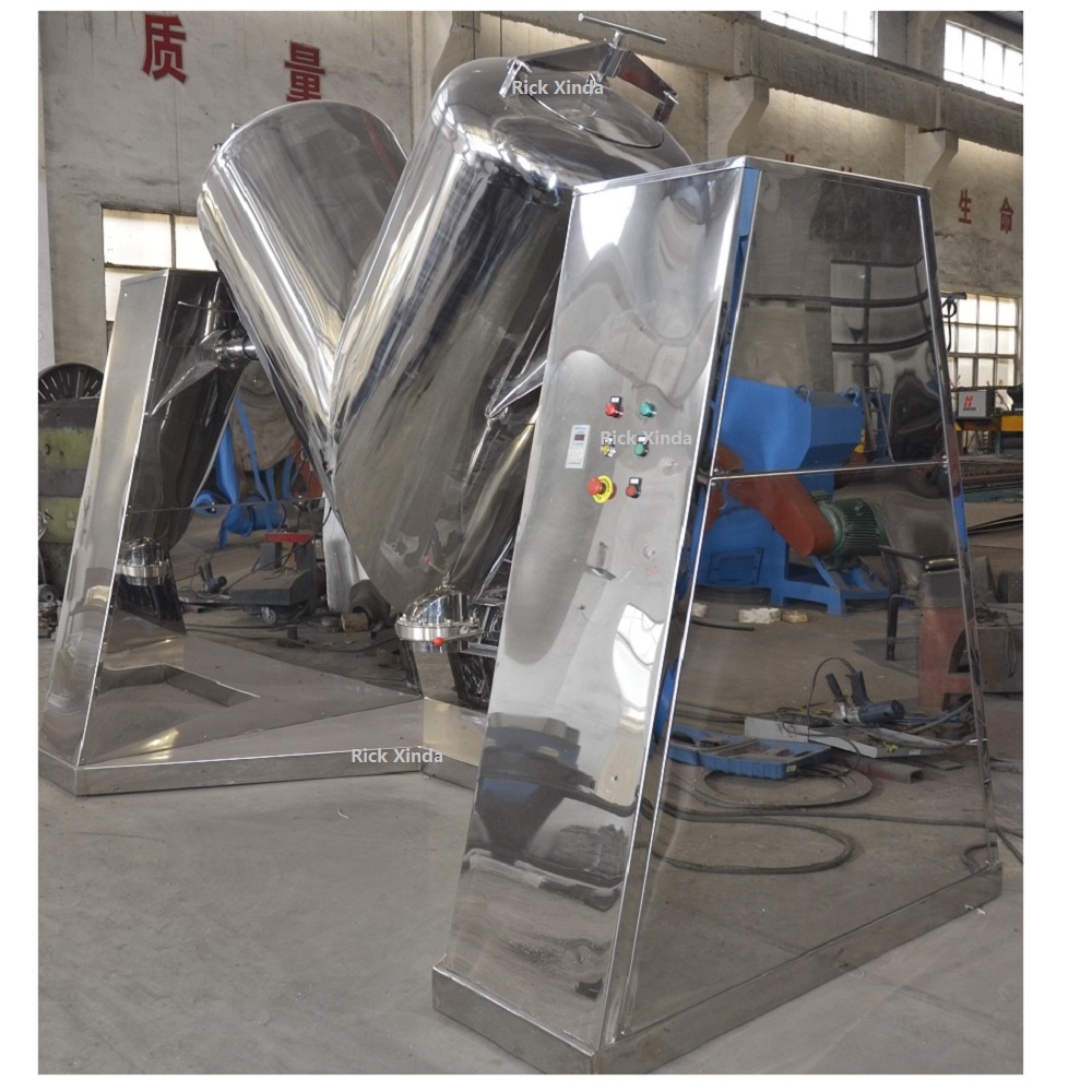 Medicine Spice Food Chemical Powder Mixing Machine