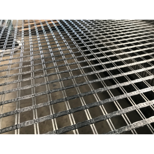 Polyester Geogrid versterkte keermuur