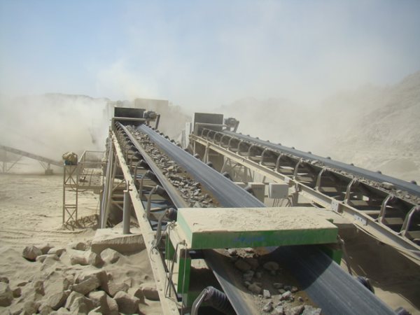 rubber band conveyor belt for sand