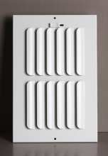 Sidewall/Ceiling Curved Register (302101)