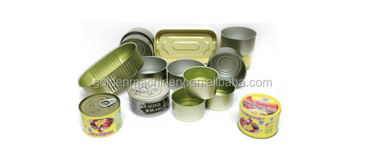 tin can making machines for tuna fish meat packing