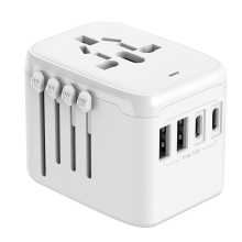 Worldwide Charger: USB Universal Adapter with Travel Plug and Charging Ports