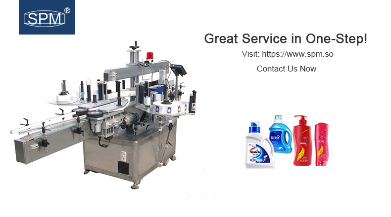 SPM Double Side Bottle Labeling Machines