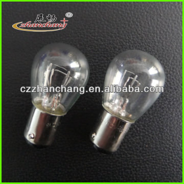 Auto miniature bulbs S25 BA15S turn light Clear