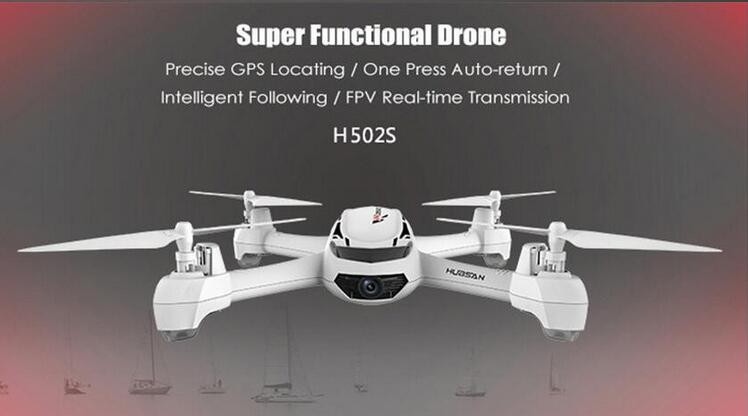 In stock New arrive headless and one key return rc drone quadcopter Hubsan X4 H502S vs H501s