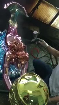 spray chroming equipment machine