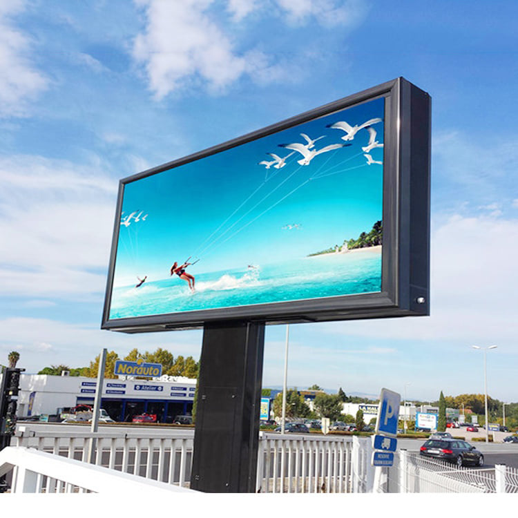 Outdoor led wall billboards display