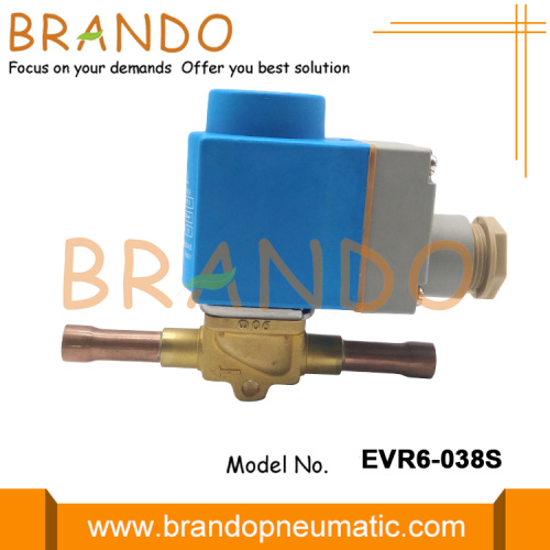 Válvula solenoide de refrigeración EVR6 032L1212 de 3/8 &#39;&#39;