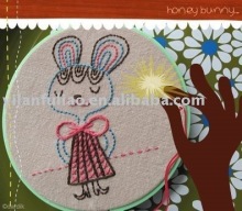 100% polyester/pet imprgnated non woven fabric for embroidery backing