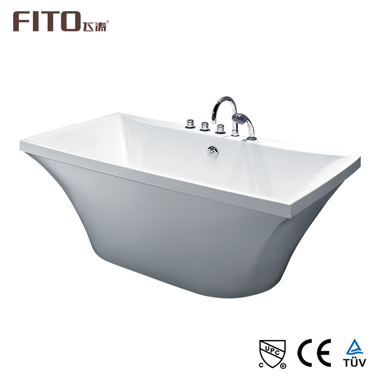 Modern Design Bathroom Free Standing Bath Tub Soaking Bathtub For Adult