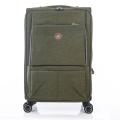 olive green nylon fabric luggage universal wheels bags