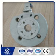 Good performance integral flanged ball valve with electric actuator