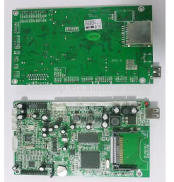 VGA+AUDIO output LCD controller board support CF/USB2.0/MINIUSB/SD/MMC card