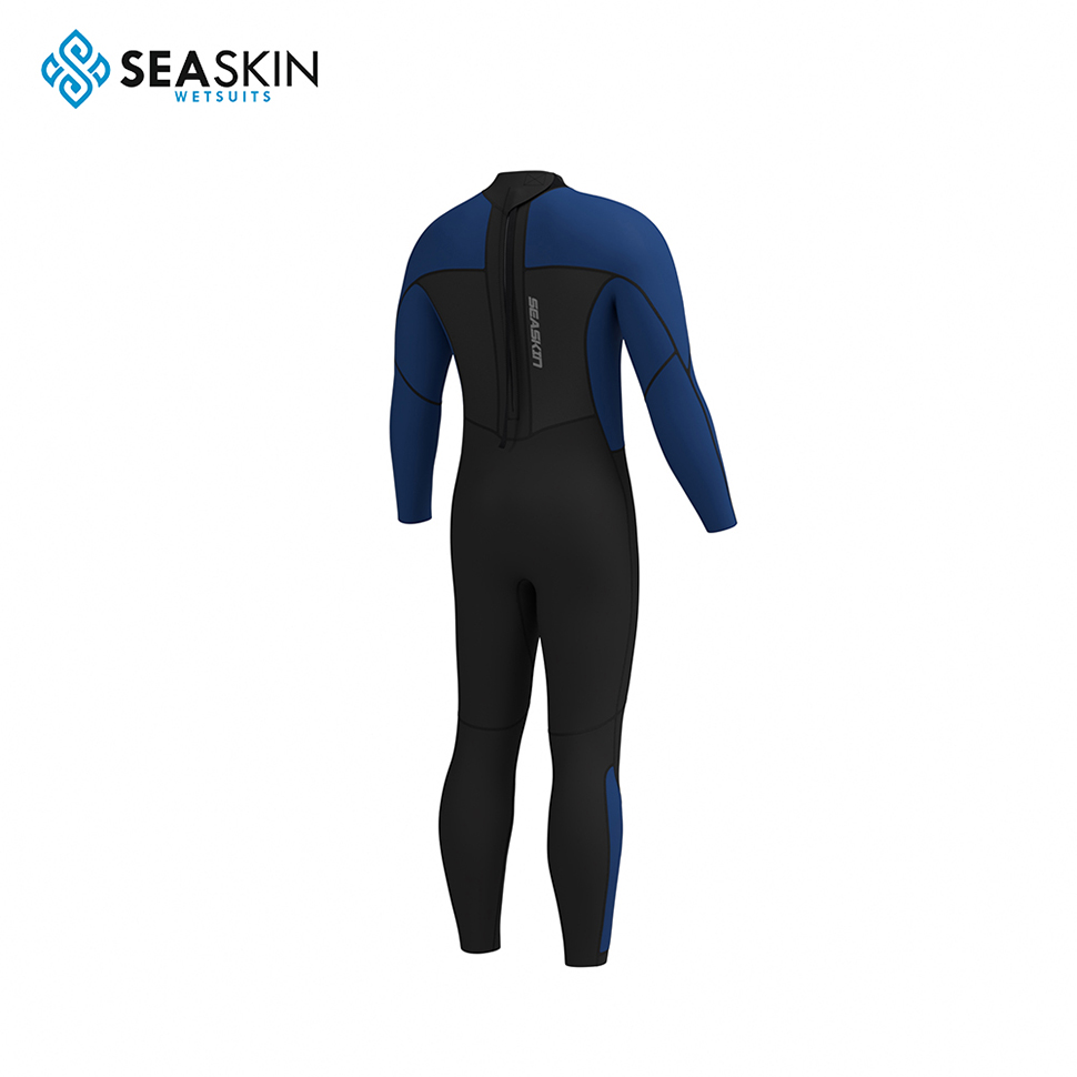 Seaskin OEM Wetsuit Zip Kembali Lelaki Tinggi