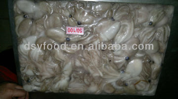 Whole Baby Octopus Fish Clean