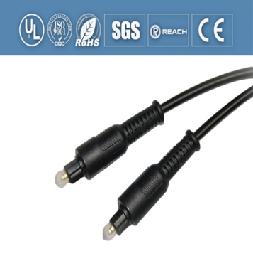 TOSLINK Optical Digital Audio Cable, Coaxial or Toslink digital fiber optic cable, optical toslink jack