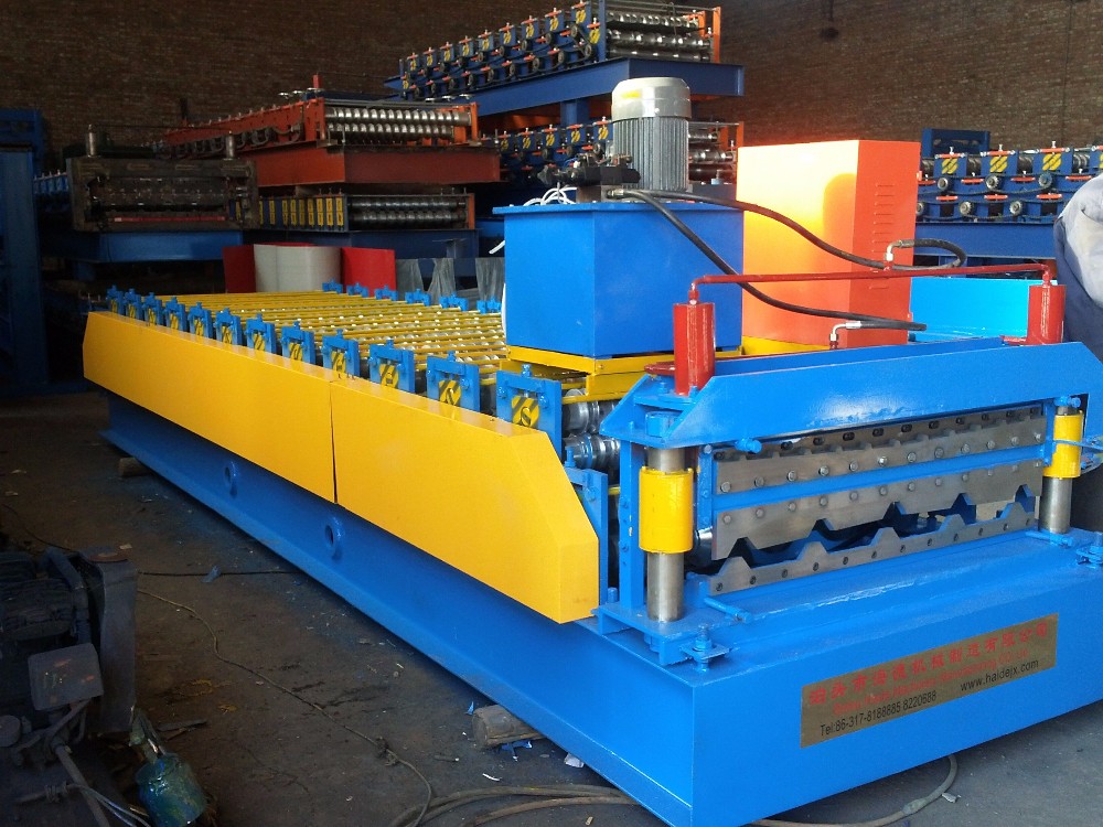 Best sale with CE,ISO approved special for Pakistan double layer profiles roll forming  machine