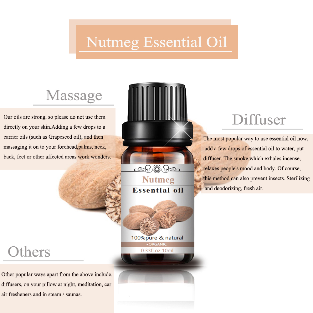 Best Price Pure Natural High Quality Nutmeg Essential Oil