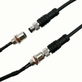 M8 Metal Female Male Panel Mount Waterproof Connecto