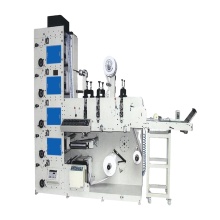 Multi Color Tower Flexo Sticker Label Printing Machine